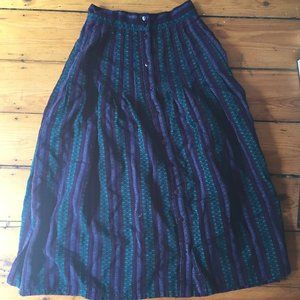 Monsoon button front skirt
